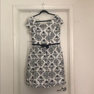 RockSteady black and white vintage inspired dress